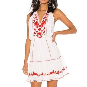 Joie White Patterned Summer Dress